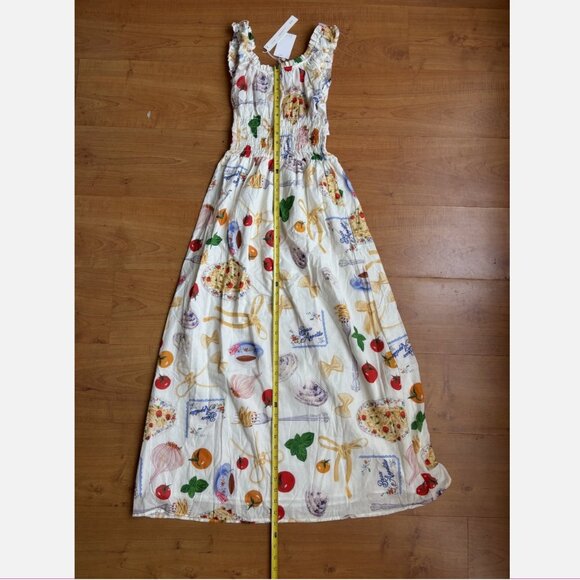 Lisa Says Gah Annie Buon Appetito Maxi Dress Womens M NWT - Picture 9 of 9
